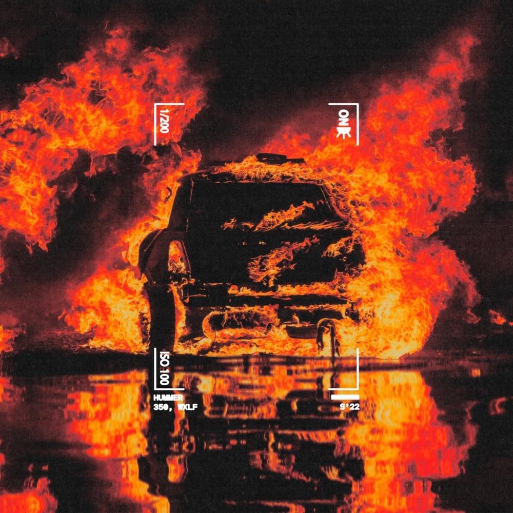 Album cover art for "HUMMER" by 350