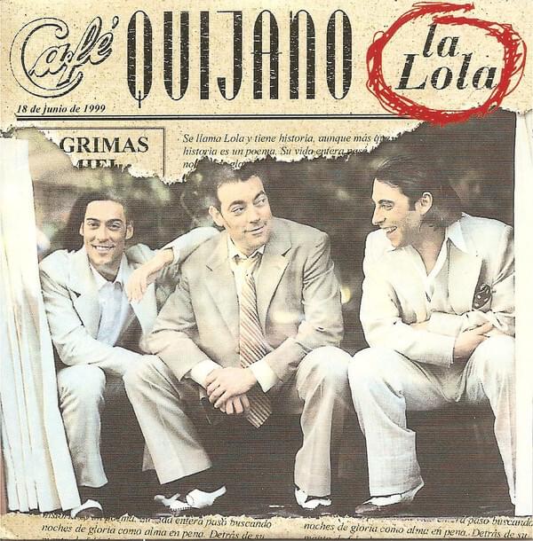 Album cover art for "La Lola" by Café Quijano