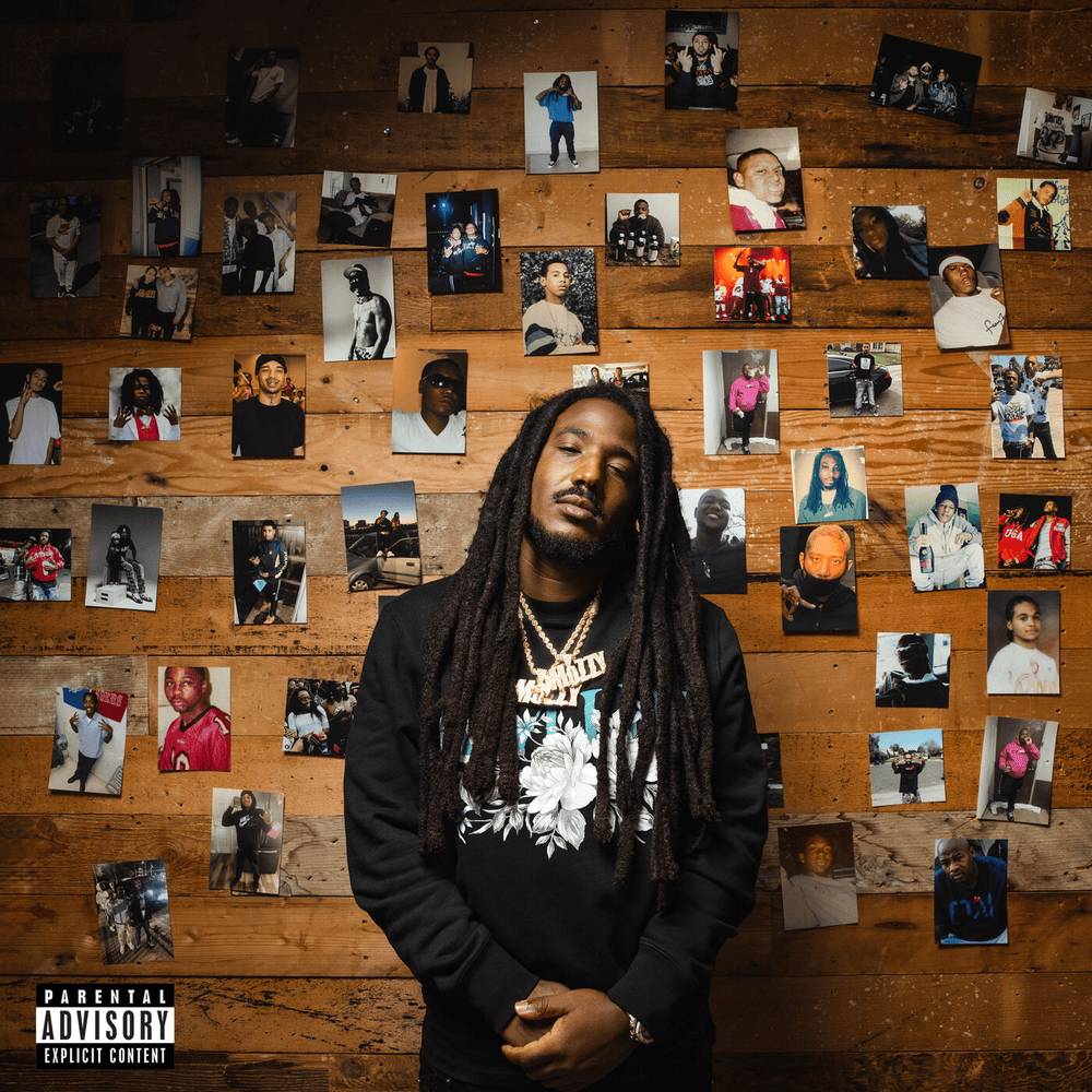Album cover art for "JADED" by Mozzy & Eric Bellinger