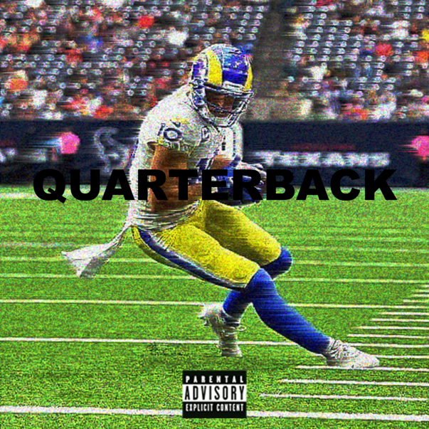 Album cover art for "Quarterback" by OCTOBERSFULLMOON