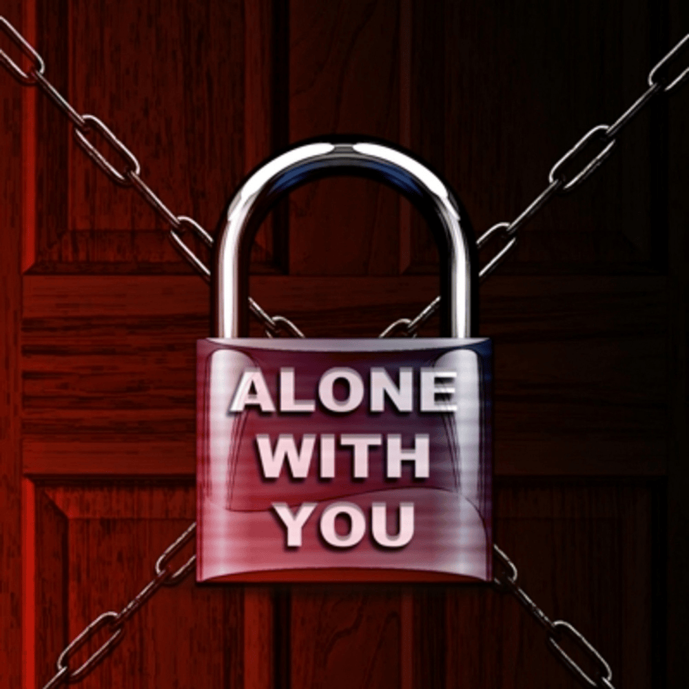 Album cover art for "Alone With You" by Rockit Music