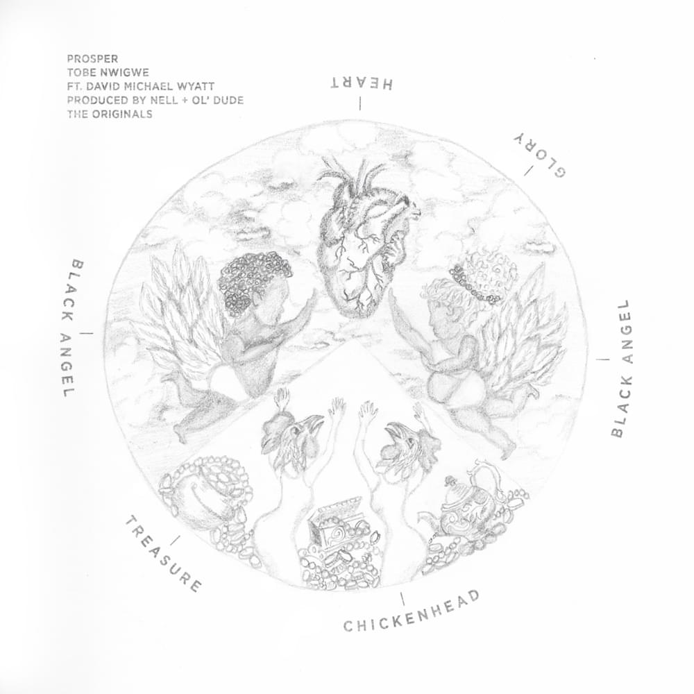 Album cover art for "PROSPER" by Tobe Nwigwe & David Michael Wyatt