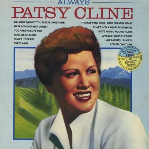 Album cover art for "I Can See an Angel" by Patsy Cline