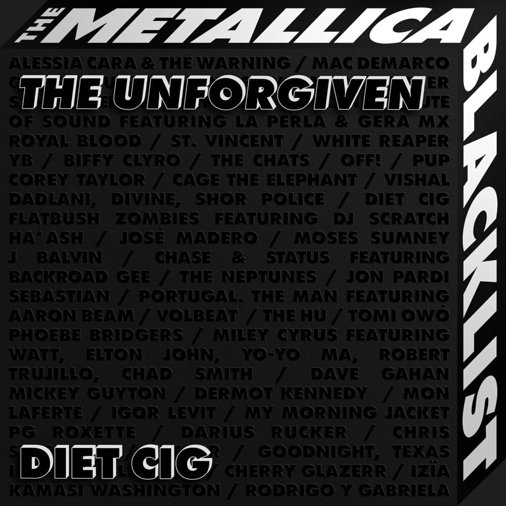 Album cover art for "The Unforgiven" by Diet Cig