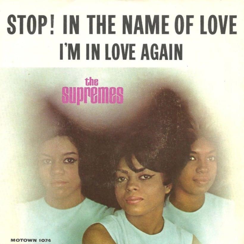 Album cover art for "Stop! In the Name of Love" by NOW That’s What I Call Music!