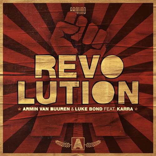Album cover art for "Revolution" by Armin van Buuren & KARRA