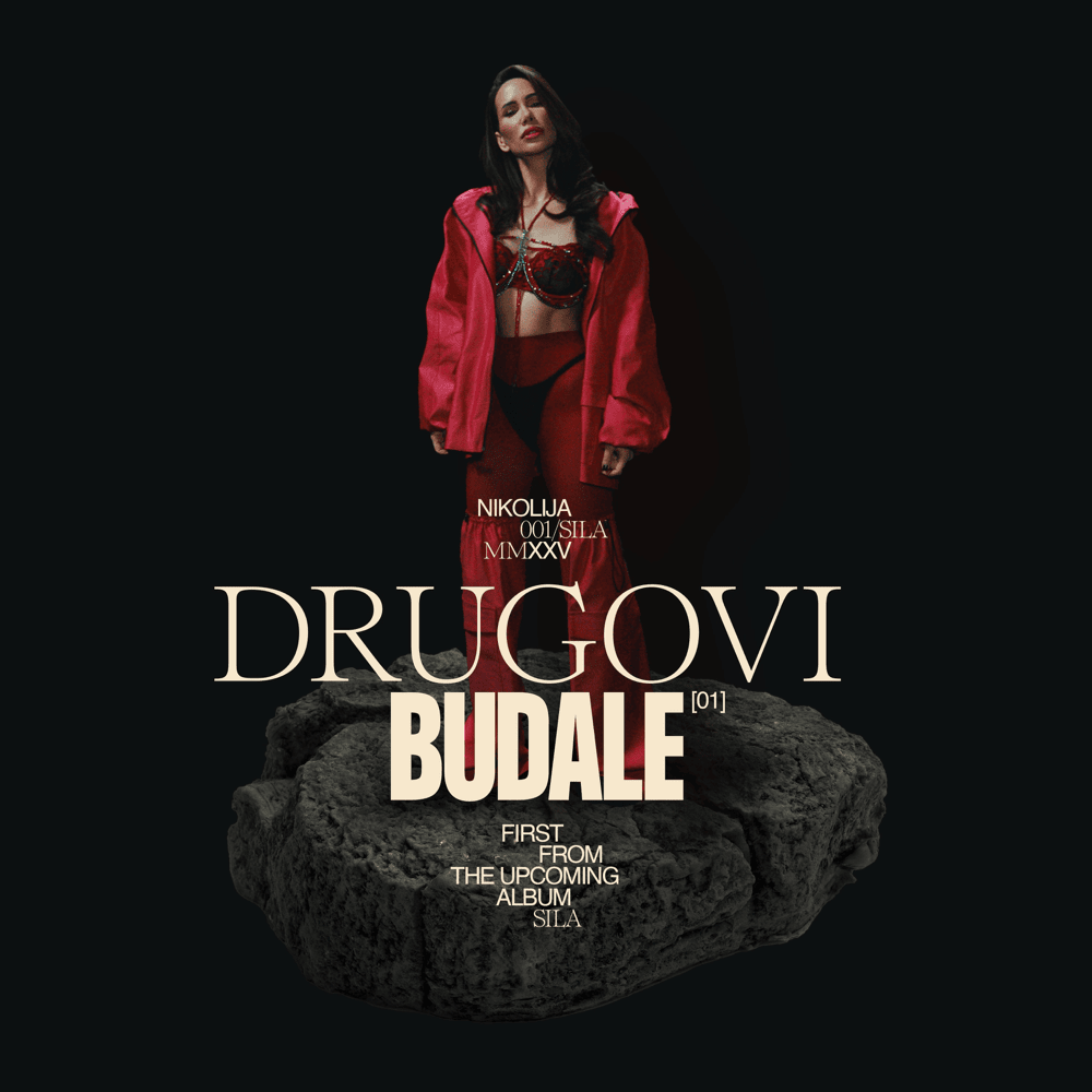 Album cover art for "Drugovi budale" by Nikolija