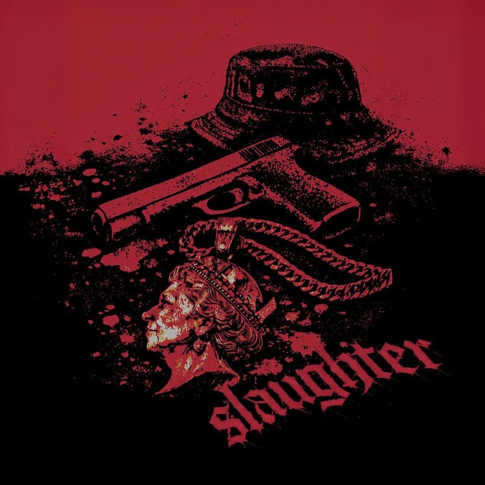 Album cover art for "SLAUGHTER" by Central Cee