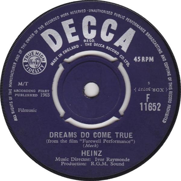 Dreams Do Come True by Heinz