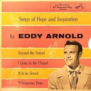 Album cover art for "Crying in the Chapel" by Eddy Arnold