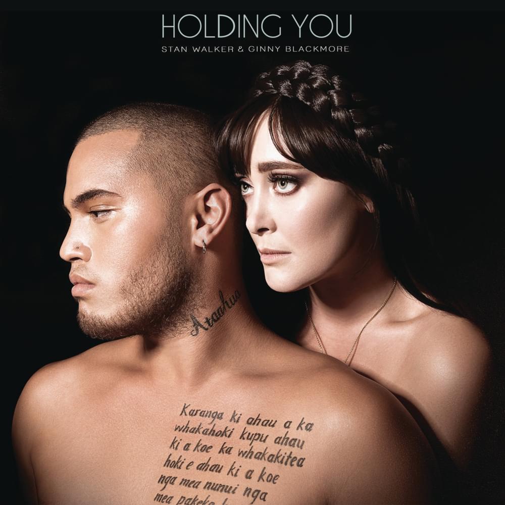 Album cover art for "Holding You" by Ginny Blackmore & Stan Walker