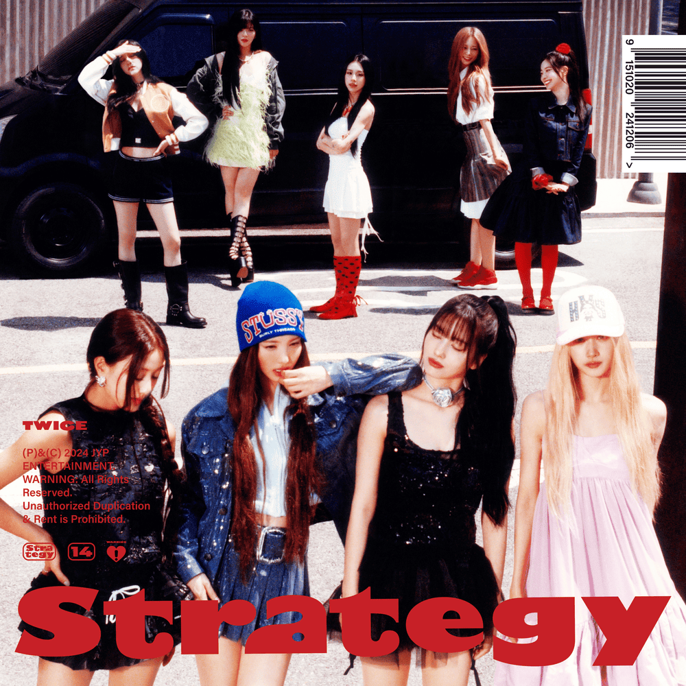 Album cover art for "TWICE - Strategy (Nederlandse Vertaling)" by Genius Nederlandse Vertalingen