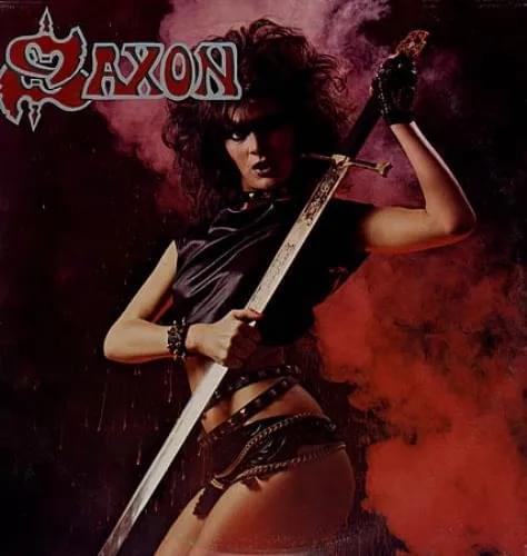 Album cover art for "Just Let Me Rock" by Saxon
