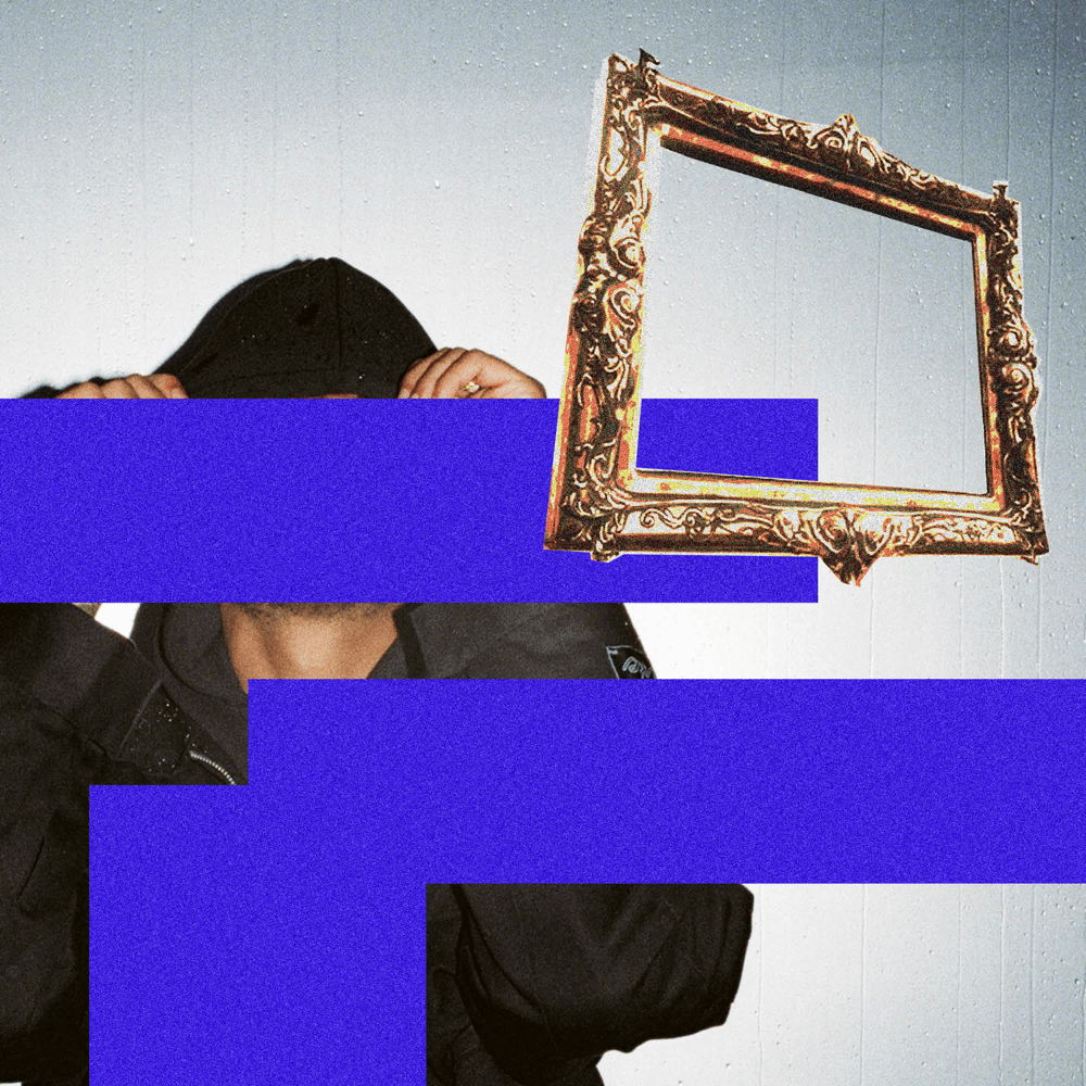 Album cover art for "MEIN BLUT" by Ahzumjot