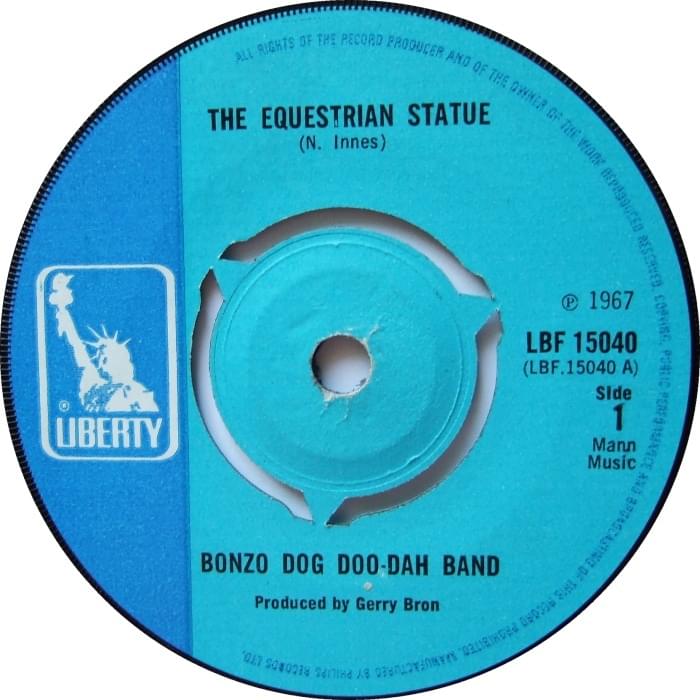 Album cover art for "The Equestrian Statue" by Bonzo Dog Doo-Dah Band