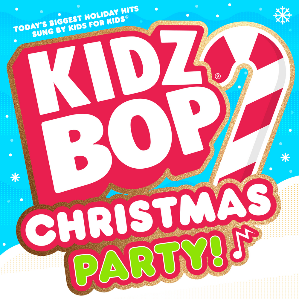 Album cover art for "Christmas Everywhere" by KIDZ BOP Kids