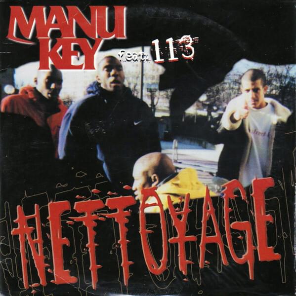 Album cover art for "Nettoyage" by Manu Key & 113