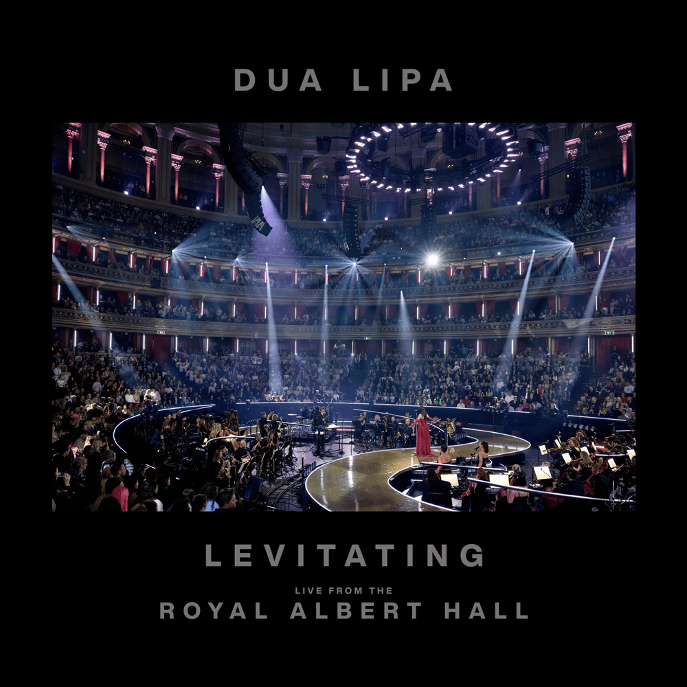 Album cover art for "Levitating (Live from the Royal Albert Hall)" by Dua Lipa