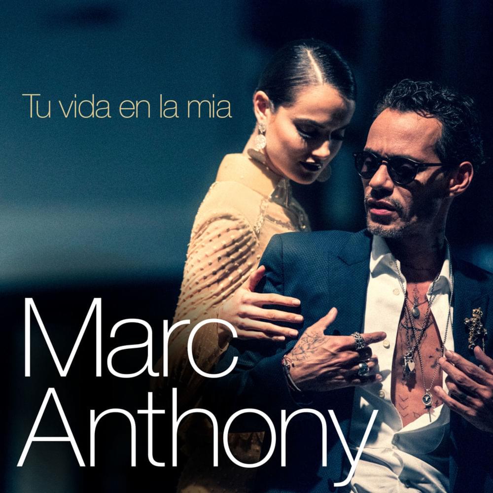 Album cover art for "Tu Vida en la Mía" by Marc Anthony