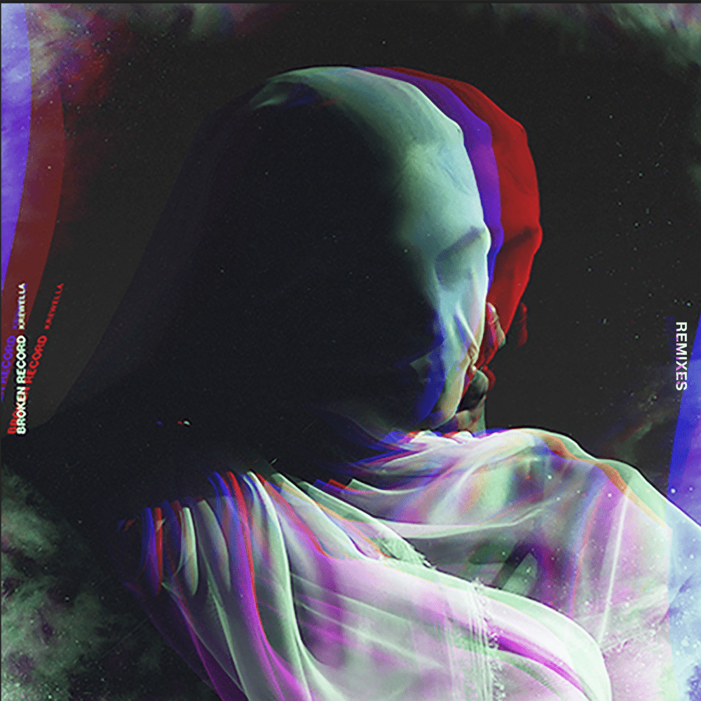 Album cover art for "Broken Record (Chaz Jackson Remix)" by Krewella