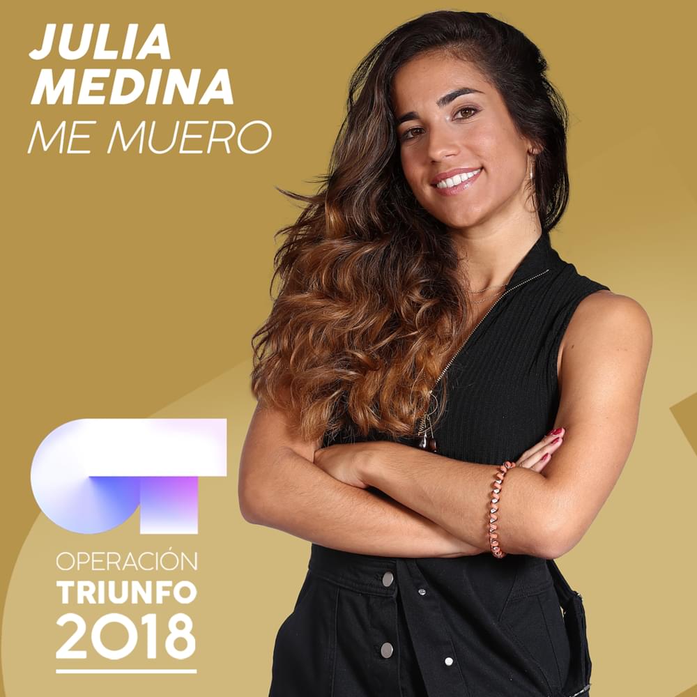 Album cover art for "Me Muero" by Operación Triunfo 2018 & Julia Medina
