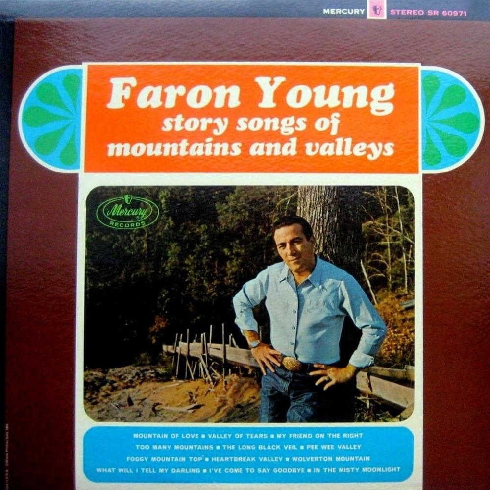 Album cover art for "My Friend on the Right" by Faron Young
