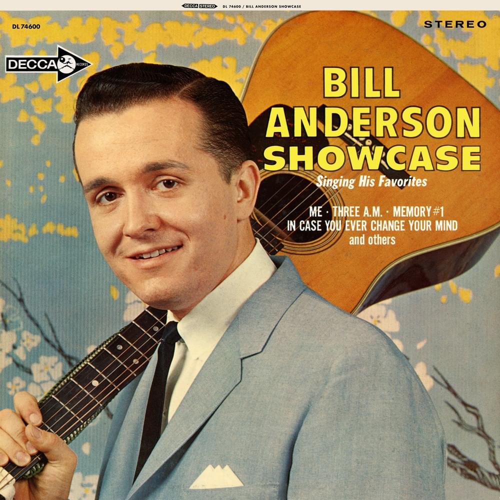 Album cover art for "Me" by Bill Anderson