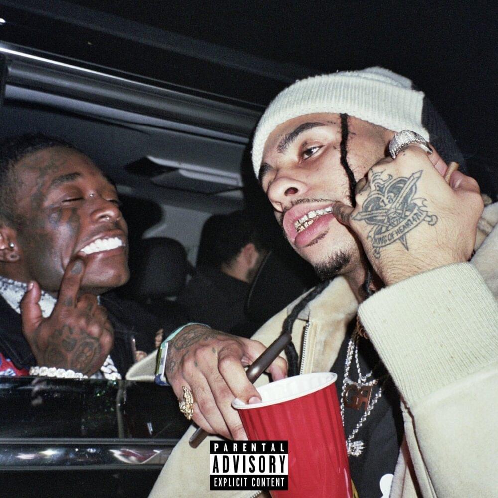 Album cover art for "SHOOTOUT" by Robb Bank$ & Lil Uzi Vert