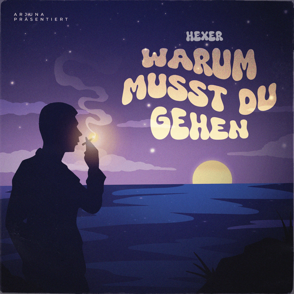 Album cover art for "Warum musst du gehen" by HeXer