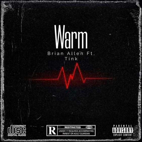 Album cover art for "Warm" by Brian X Allen & Tink