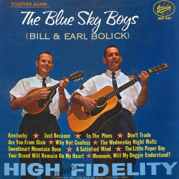 Are You From Dixie by The Blue Sky Boys