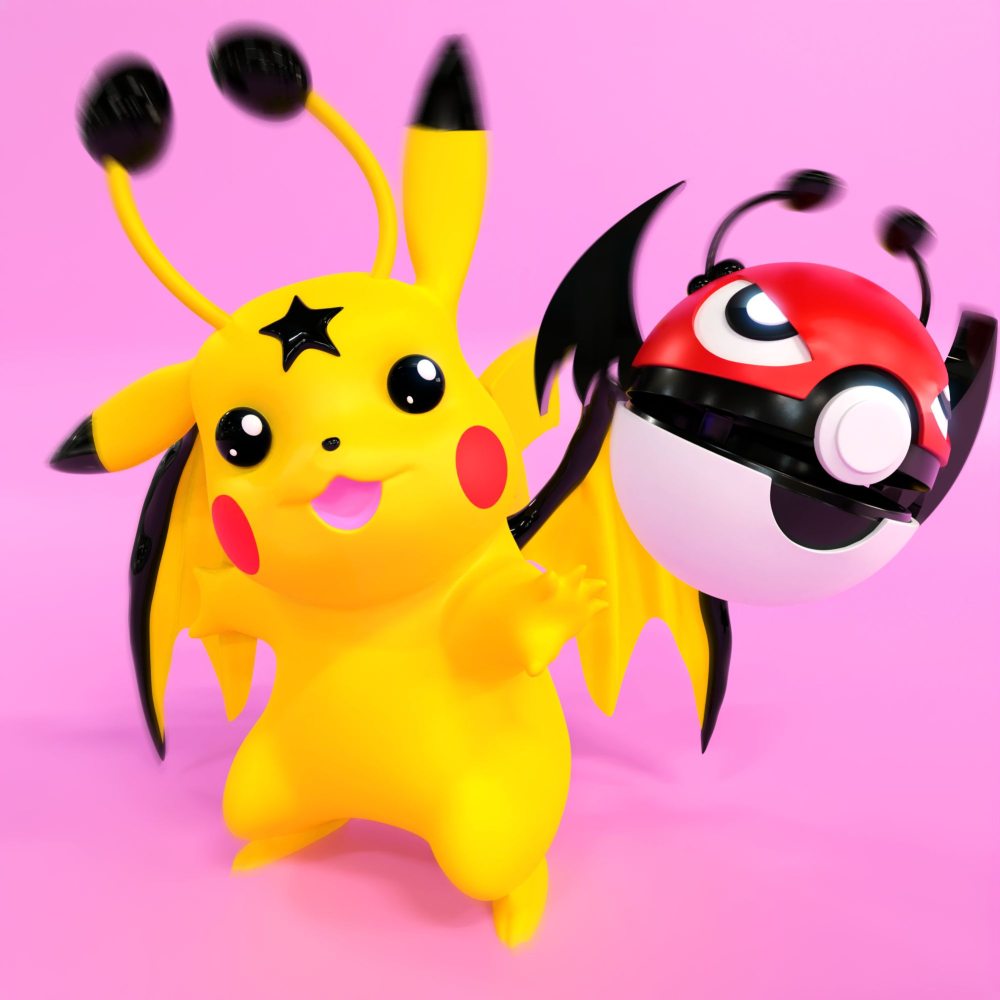 Album cover art for "PIKACHuu" by SEBii