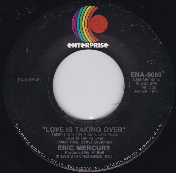 Album cover art for "Love Is Taking Over" by William Bell