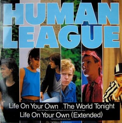 Album cover art for "The World Tonight" by The Human League