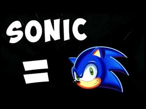 Album cover art for "Sonic Heroes" by PeanutButterGamer
