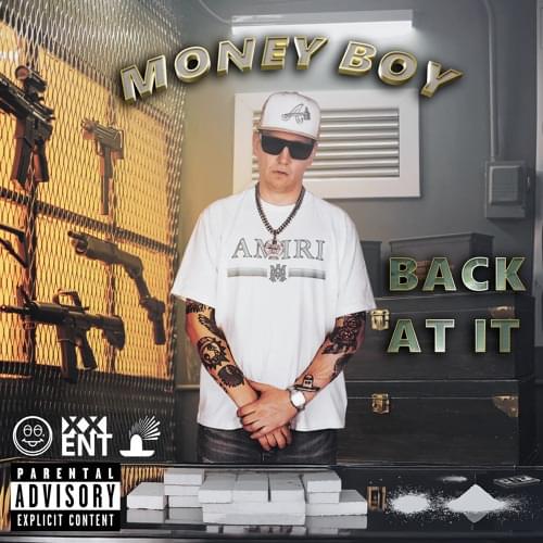 Album cover art for "Back at it" by Money Boy