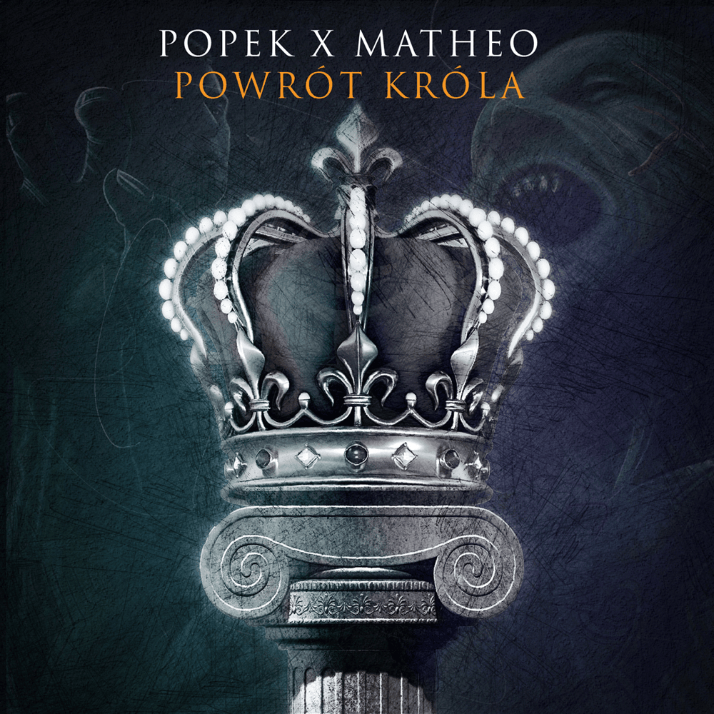 Album cover art for "Powrót Krola" by Popek