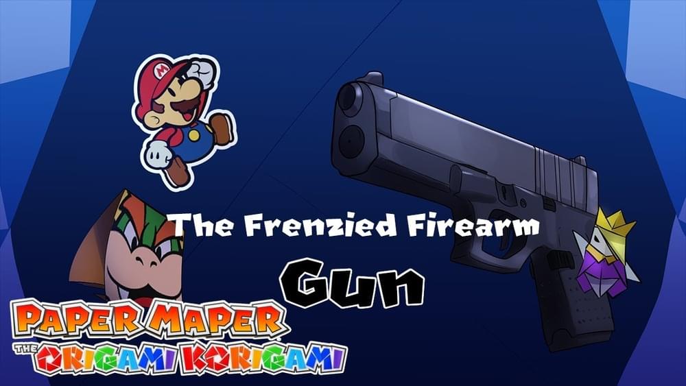 Album cover art for "The Frenzied Firearm, G U N" by Juno Songs & Man on the Internet