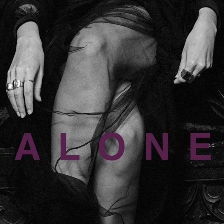 Album cover art for "Alone" by Marina Kaye