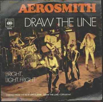Album cover art for "Draw the Line" by Aerosmith