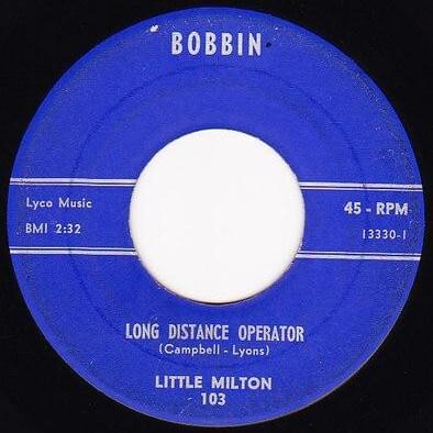 Cover image for Long Distance Operator / I Found Me A New Love (Single)