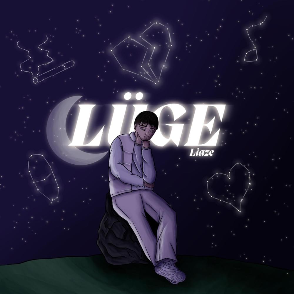 Album cover art for "Lüge" by Liaze
