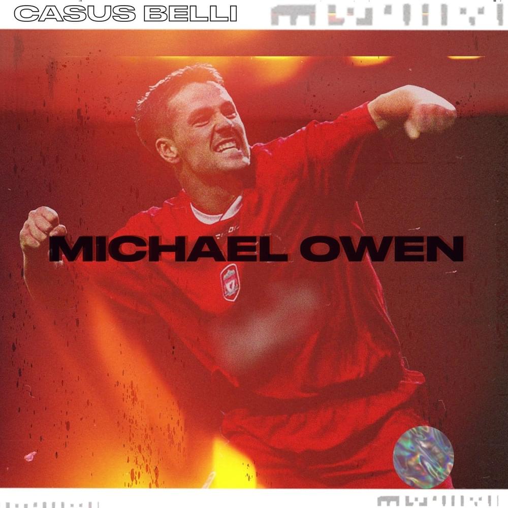 Album cover art for "Michael Owen" by Casus Belli