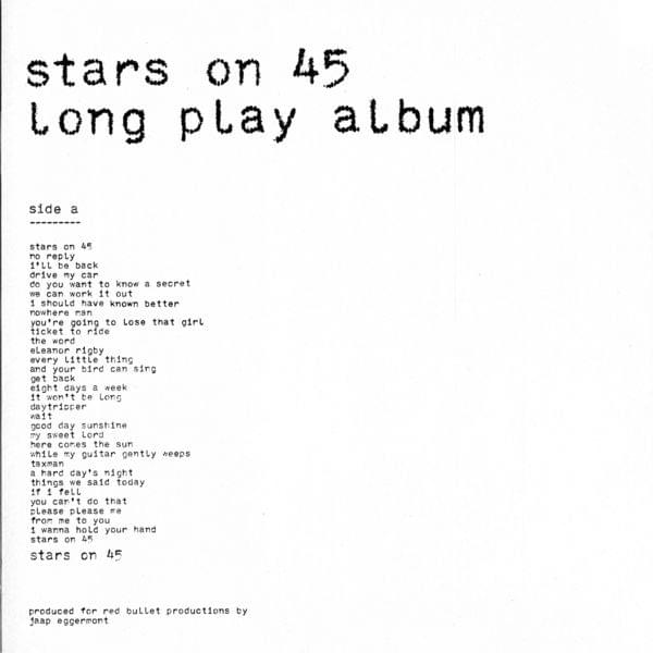 Stars On 45 A-Side (Beatles Medley) by Stars On 45