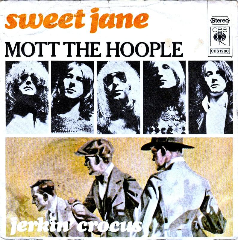 Album cover art for "Sweet Jane" by Mott the Hoople