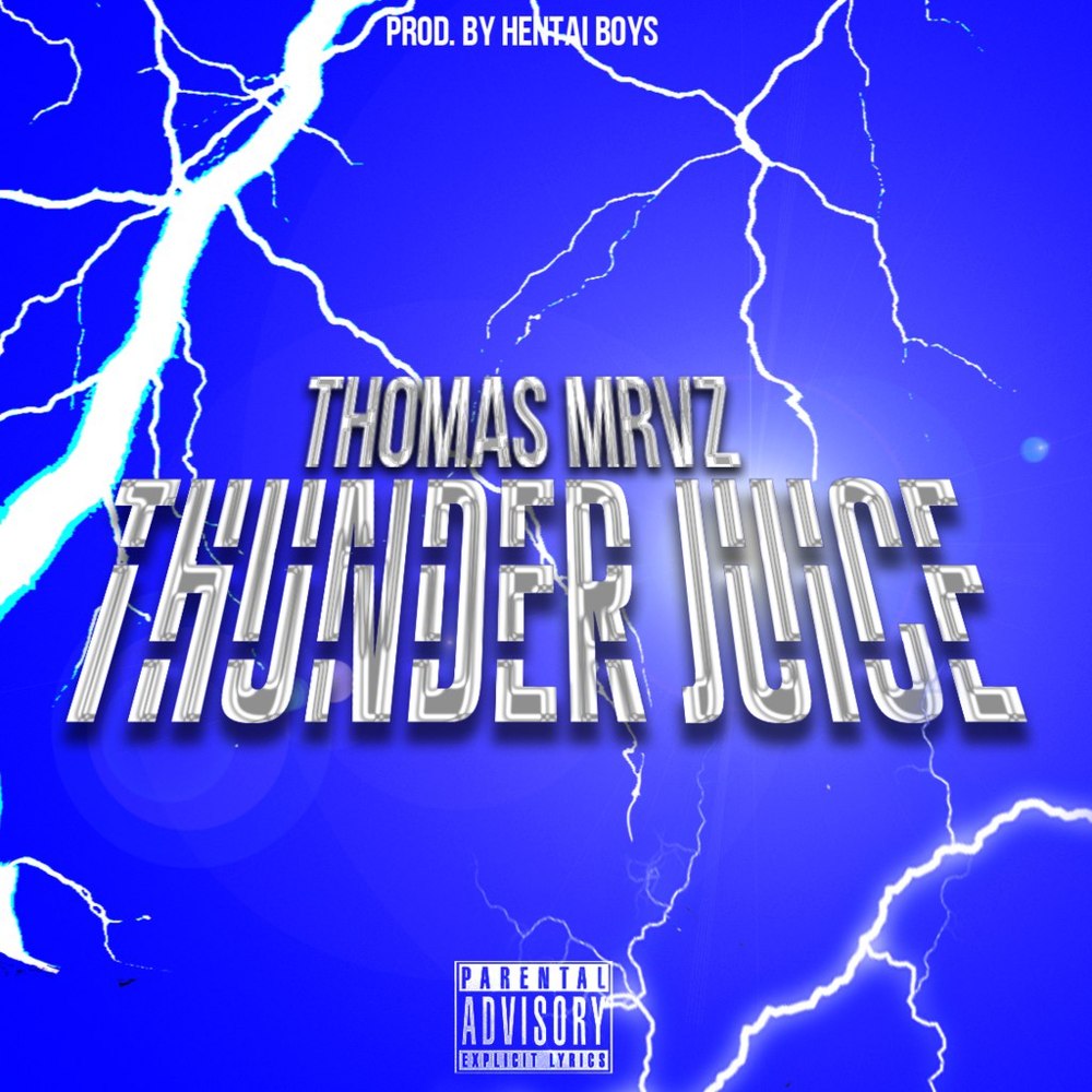 Album cover art for "Thunderjuice" by Thomas Mraz