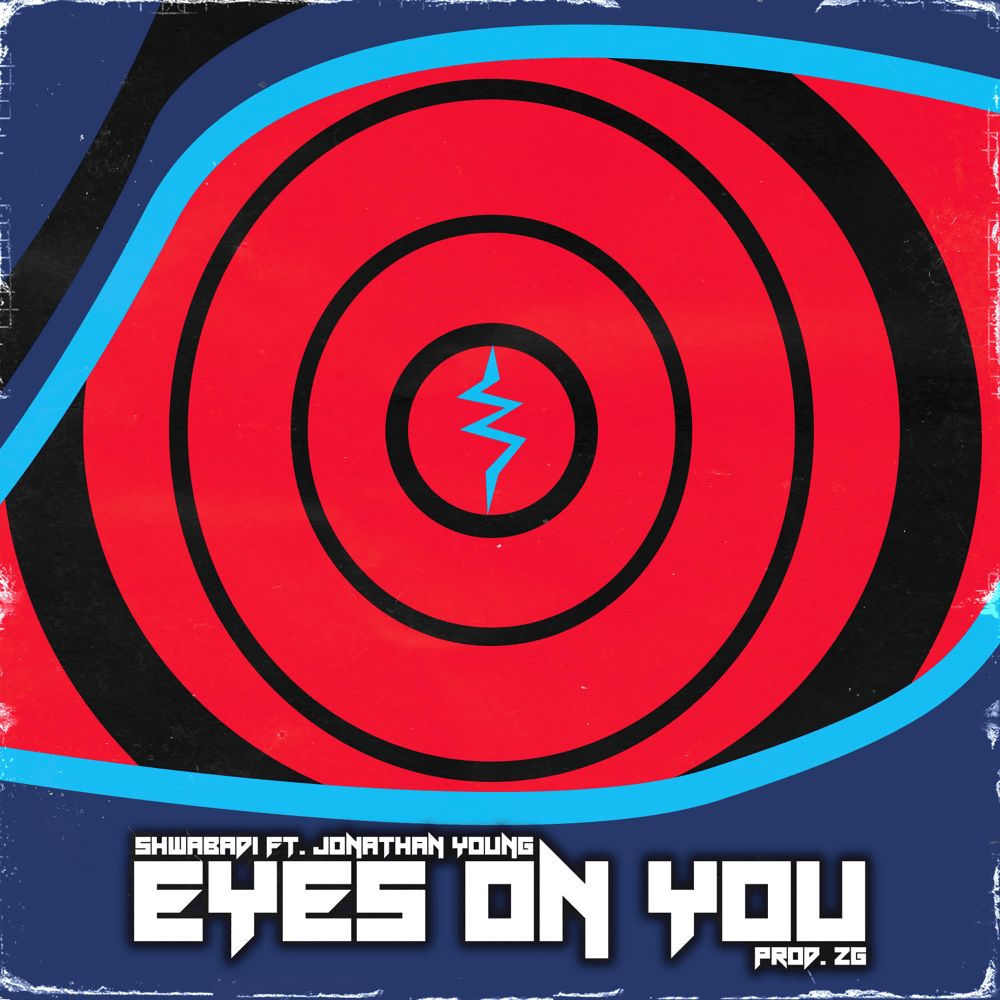 Album cover art for "Eyes On You" by Shwabadi & Jonathan Young