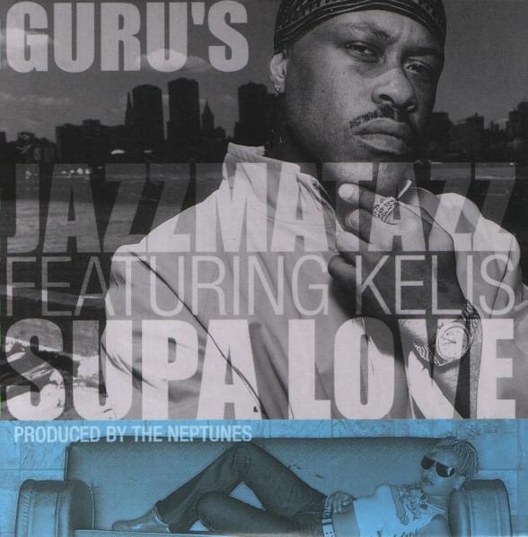 Album cover art for "Supa Love" by Guru & Kelis