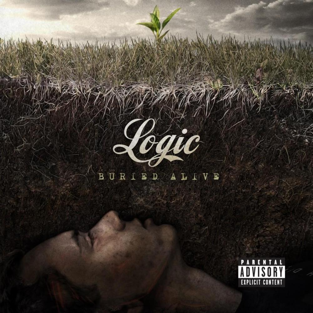 Album cover art for "Buried Alive" by Logic