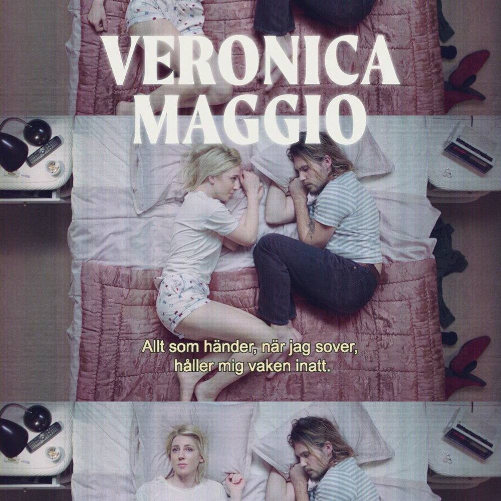 Album cover art for "Jag kastar bort mitt liv" by Veronica Maggio